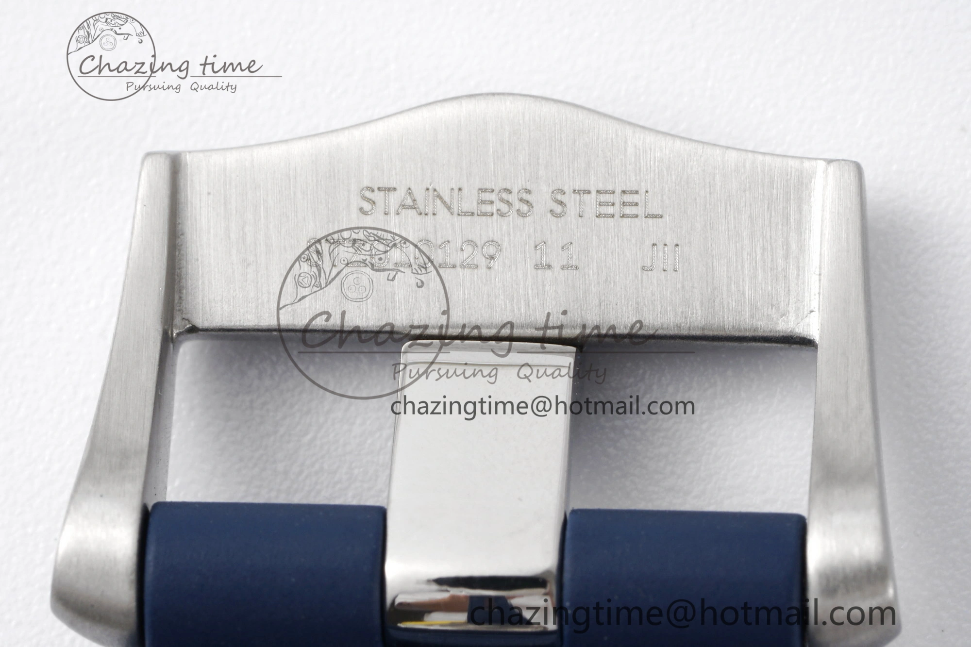 Seamaster Diver 300M ZF 1:1 Best Edition Blue Ceramic Gray Dial on Blue Rubber Strap A8800