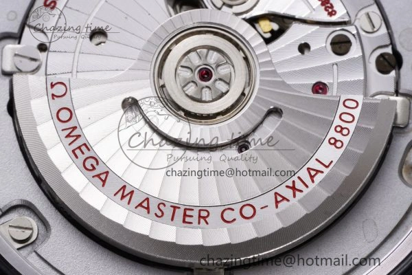 Seamaster Diver 300M ZF 1:1 Best Edition Blue Ceramic Gray Dial on SS Bracelet A8800