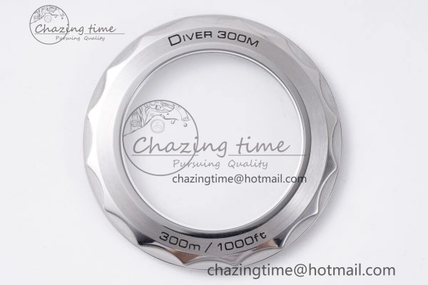 Seamaster Diver 300M ZF 1:1 Best Edition Blue Ceramic Gray Dial on SS Bracelet A8800