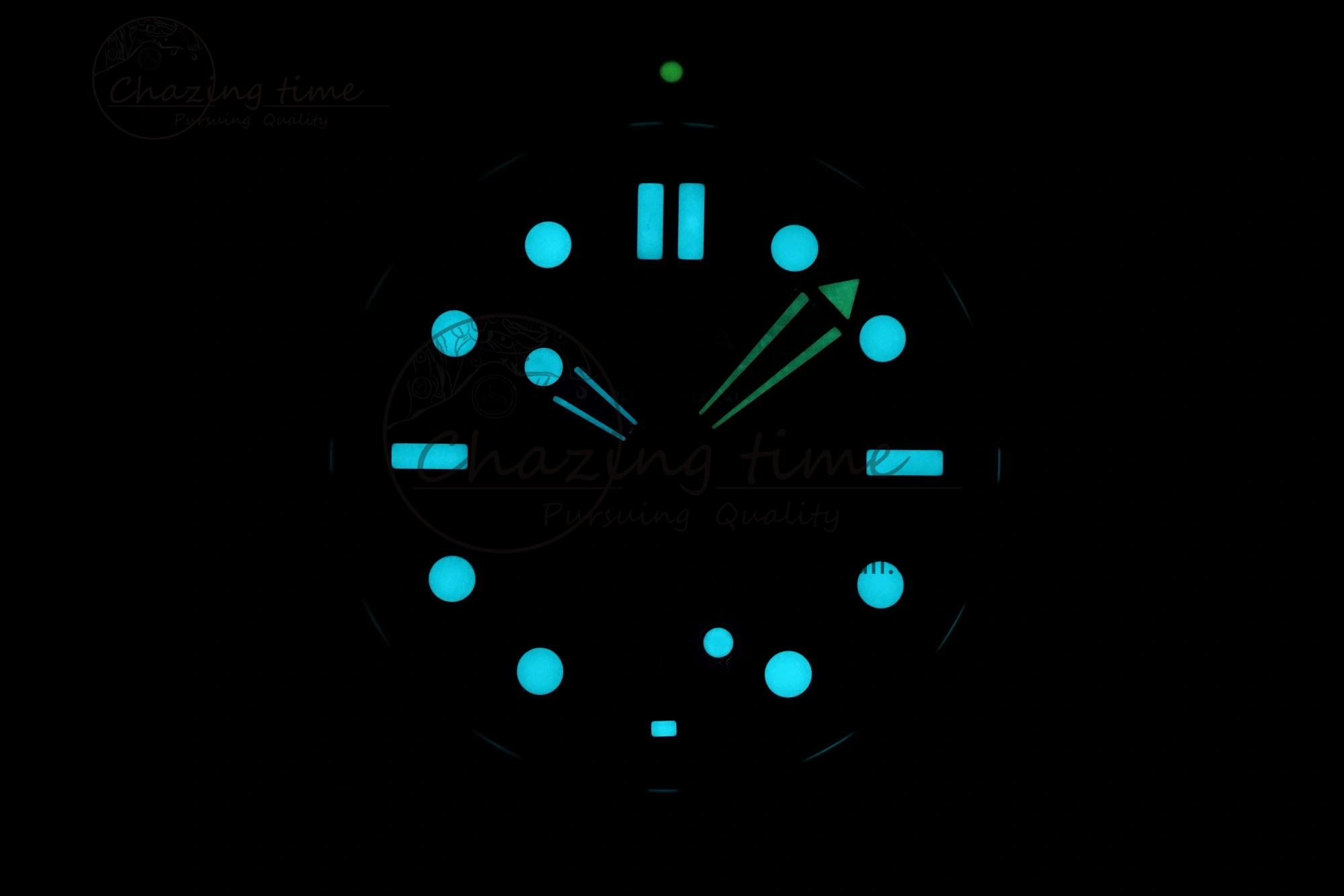 Seamaster Diver 300M ZF 1:1 Best Edition Blue Ceramic Gray Dial on SS Bracelet A8800