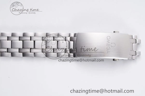 Seamaster Diver 300M ZF 1:1 Best Edition Blue Ceramic White Dial on SS Bracelet A8800