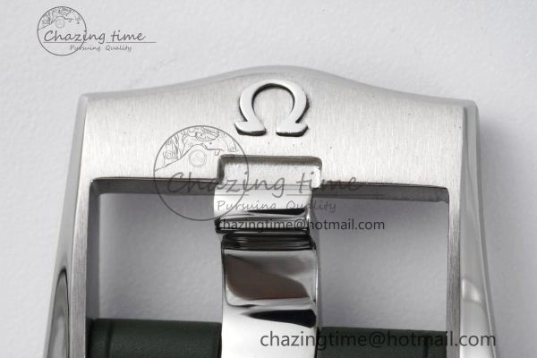 Seamaster Diver 300M ZF 1:1 Best Edition Green Ceramic Green Dial on Green Rubber Strap A8800