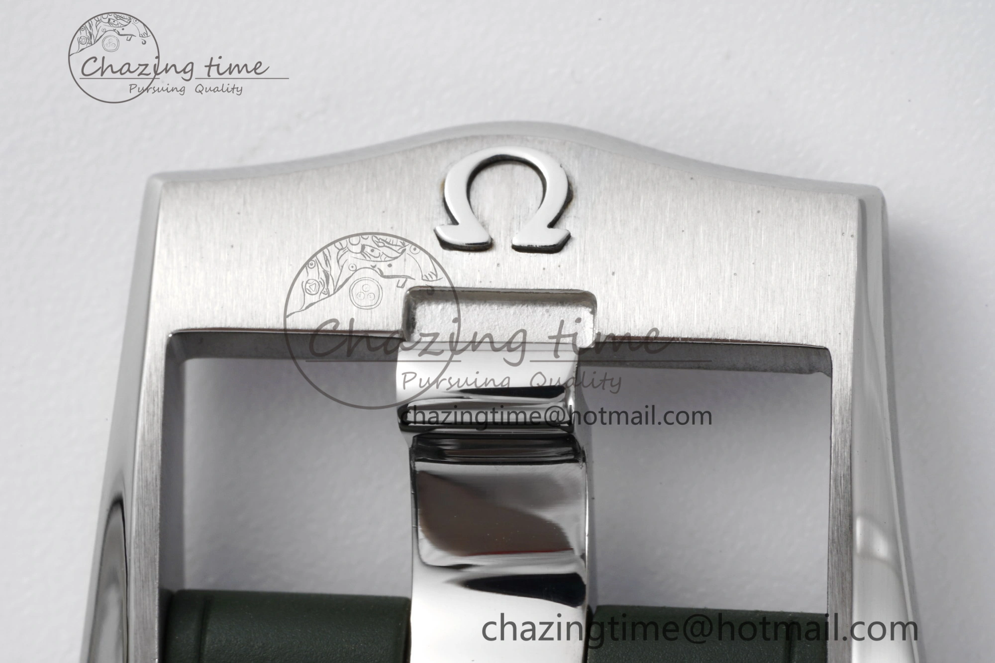 Seamaster Diver 300M ZF 1:1 Best Edition Green Ceramic Green Dial on Green Rubber Strap A8800