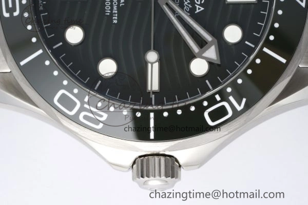 Seamaster Diver 300M ZF 1:1 Best Edition Green Ceramic Green Dial on SS Bracelet A8800