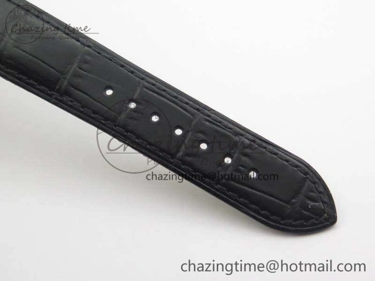 Seamaster Edizione Venezia RG Best Edition Black Dial On Leather Strap A8800