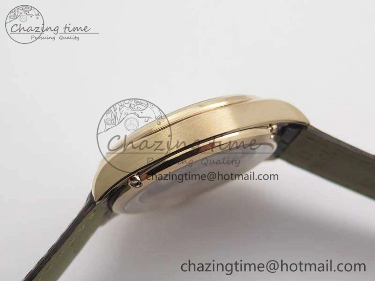 Seamaster Edizione Venezia RG Best Edition Black Dial On Leather Strap A8800