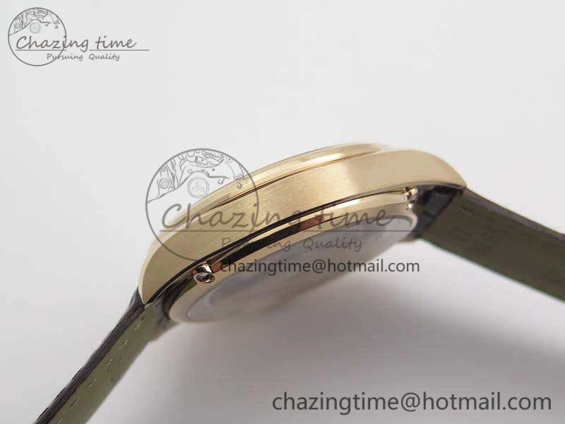 Seamaster Edizione Venezia RG Best Edition Black Dial On Leather Strap A8800