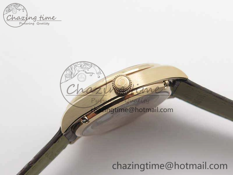 Seamaster Edizione Venezia RG Best Edition Blue Dial On Leather Strap A8800