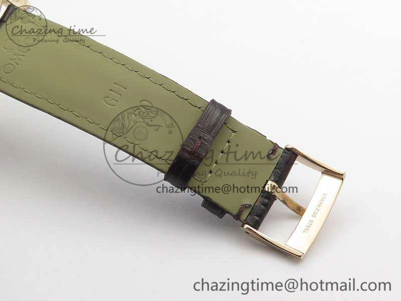 Seamaster Edizione Venezia RG Best Edition White Dial On Leather Strap A8800