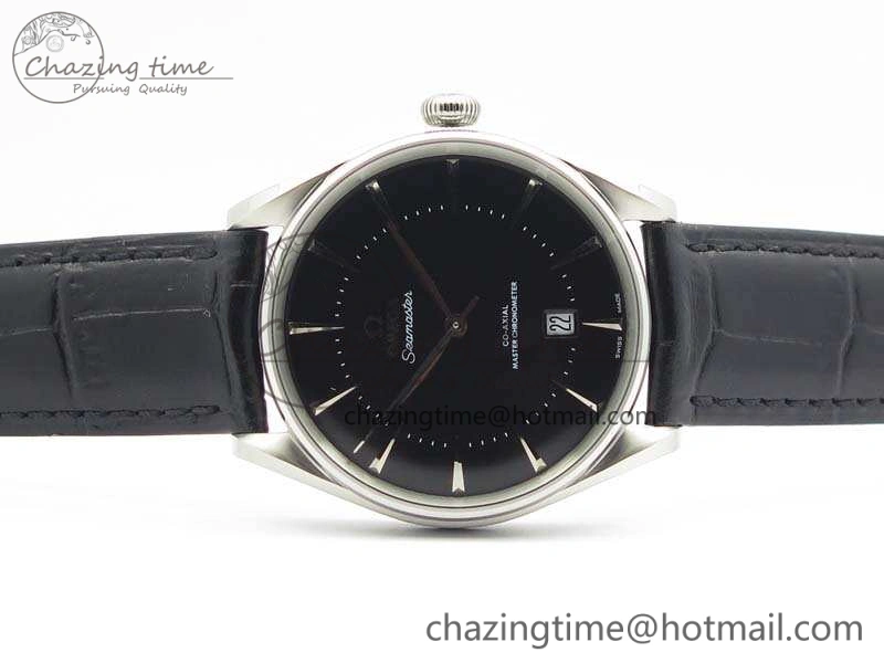 Seamaster Edizione Venezia SS Best Edition Black Dial On Leather Strap A8800