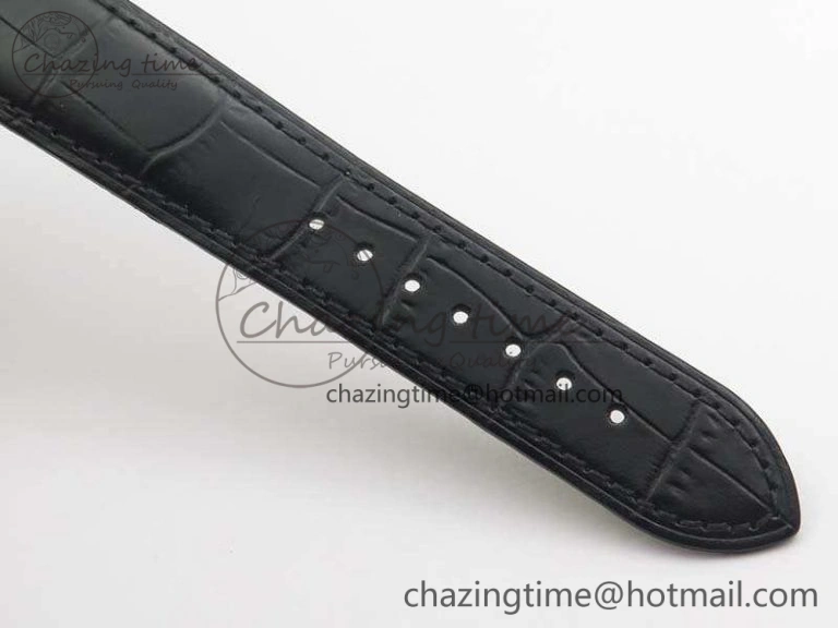 Seamaster Edizione Venezia SS Best Edition Black Dial On Leather Strap A8800