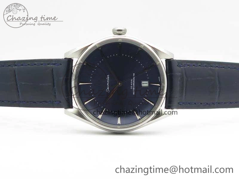Seamaster Edizione Venezia SS Best Edition Blue Dial On Leather Strap A8800