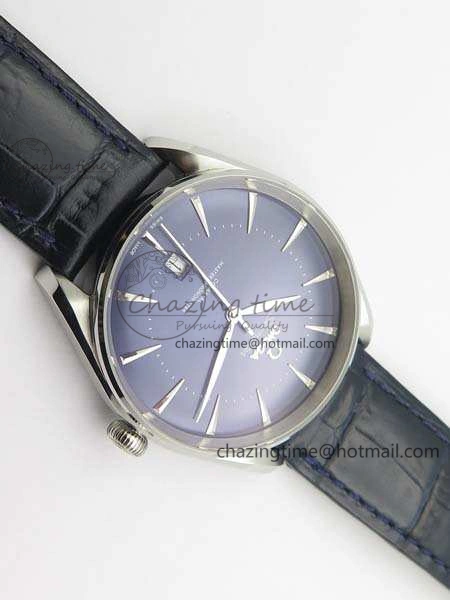 Seamaster Edizione Venezia SS Best Edition Blue Dial On Leather Strap A8800