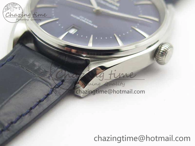 Seamaster Edizione Venezia SS Best Edition Blue Dial On Leather Strap A8800