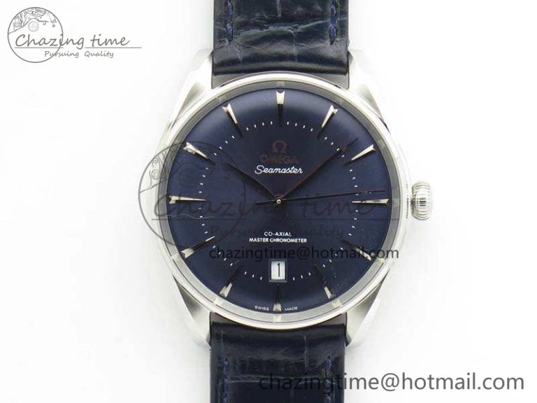 Seamaster Edizione Venezia SS Best Edition Blue Dial On Leather Strap A8800