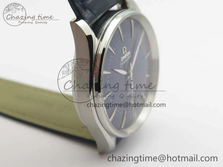 Seamaster Edizione Venezia SS Best Edition Blue Dial On Leather Strap A8800