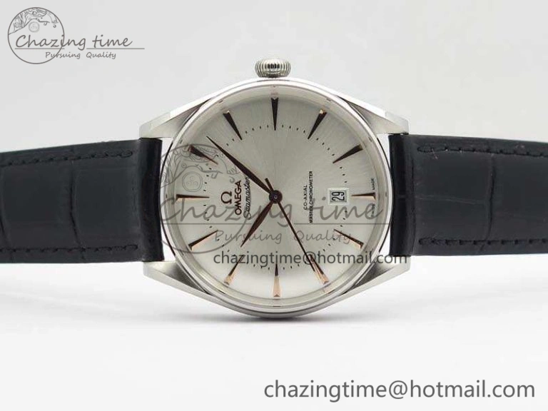 Seamaster Edizione Venezia SS Best Edition White Dial On Leather Strap A8800