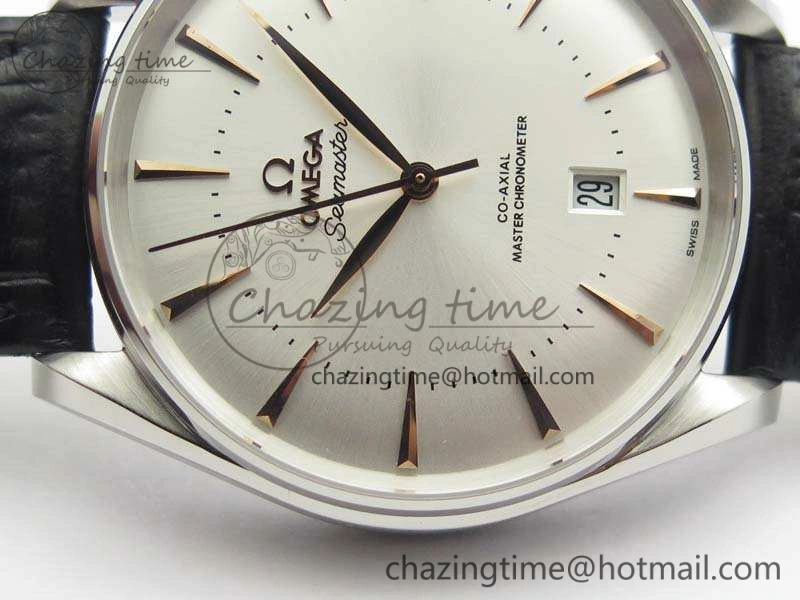 Seamaster Edizione Venezia SS Best Edition White Dial On Leather Strap A8800