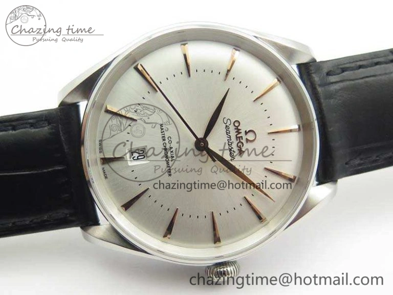 Seamaster Edizione Venezia SS Best Edition White Dial On Leather Strap A8800
