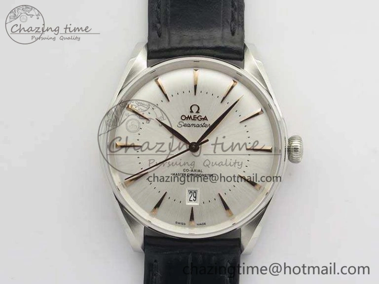 Seamaster Edizione Venezia SS Best Edition White Dial On Leather Strap A8800