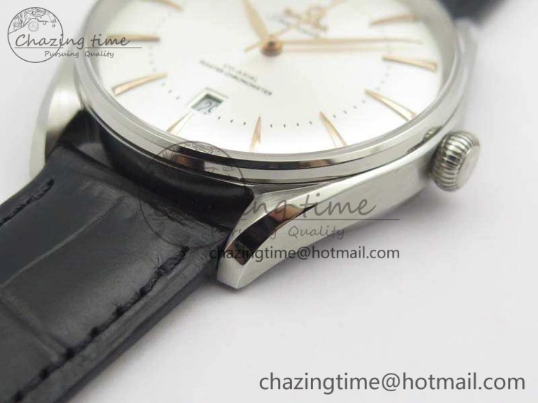 Seamaster Edizione Venezia SS Best Edition White Dial On Leather Strap A8800