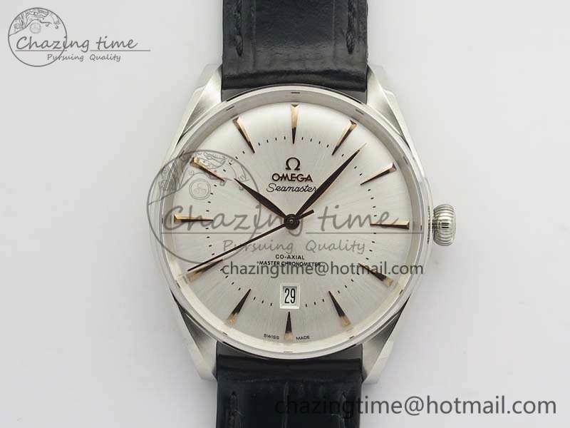 Seamaster Edizione Venezia SS Best Edition White Dial On Leather Strap A8800