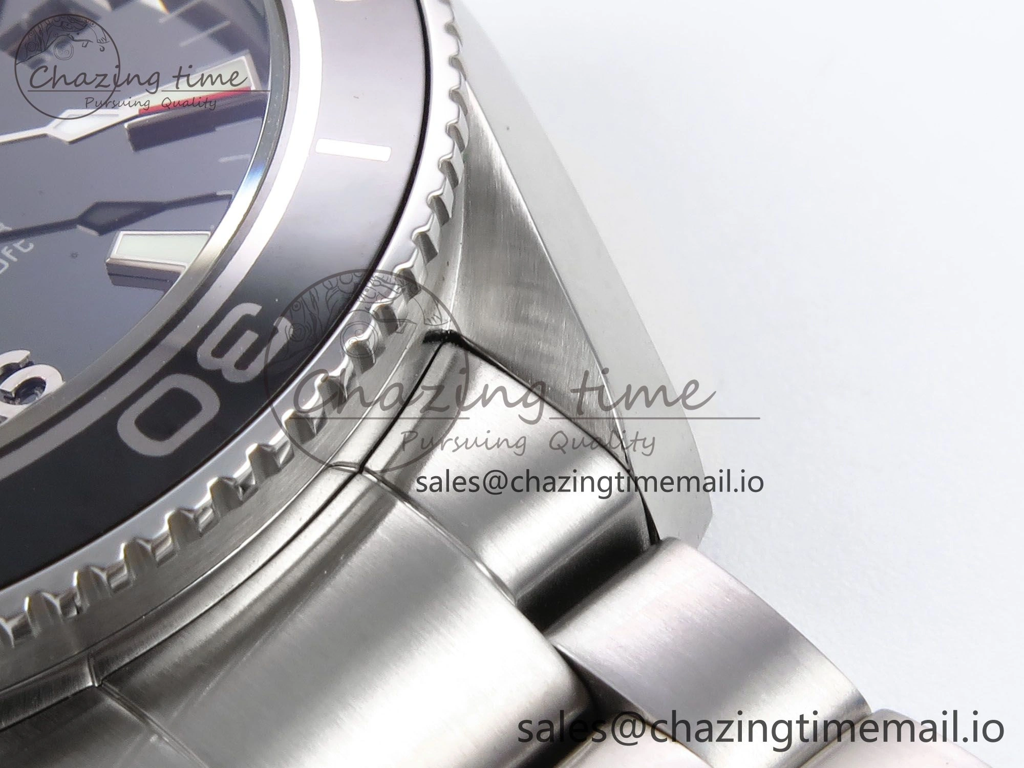 Seamaster “LMPO” OMF 1:1 Best Edition Black Dial on SS Bracelet A2500