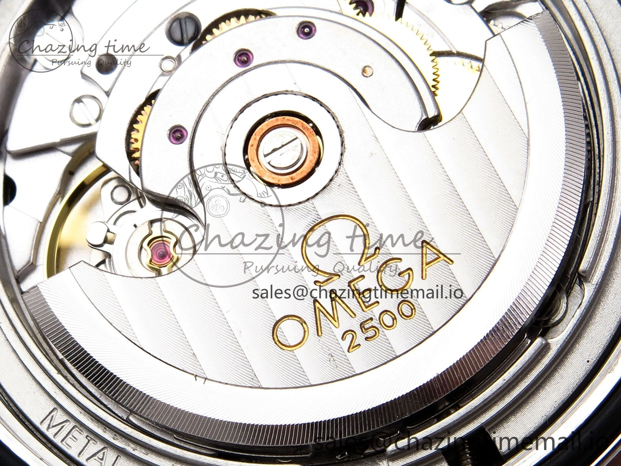 Seamaster “LMPO” OMF 1:1 Best Edition Black Dial on SS Bracelet A2500
