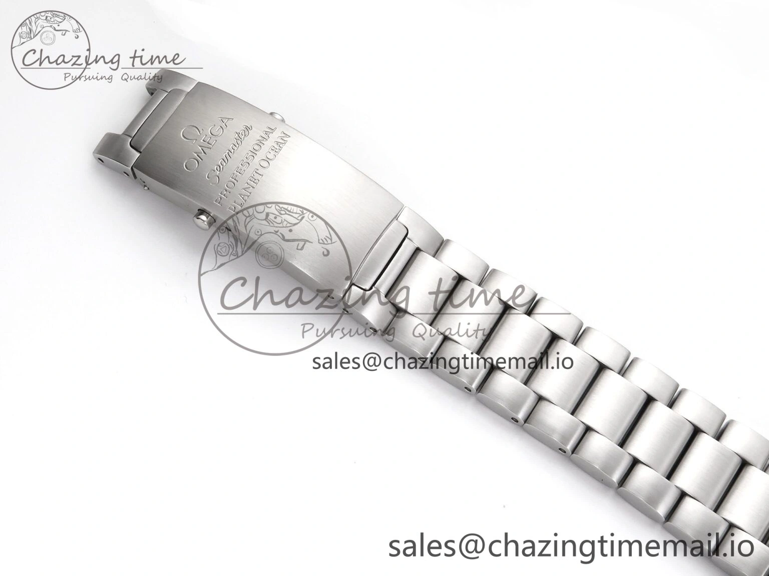Seamaster “LMPO” OMF 1:1 Best Edition Black Dial on SS Bracelet A2500