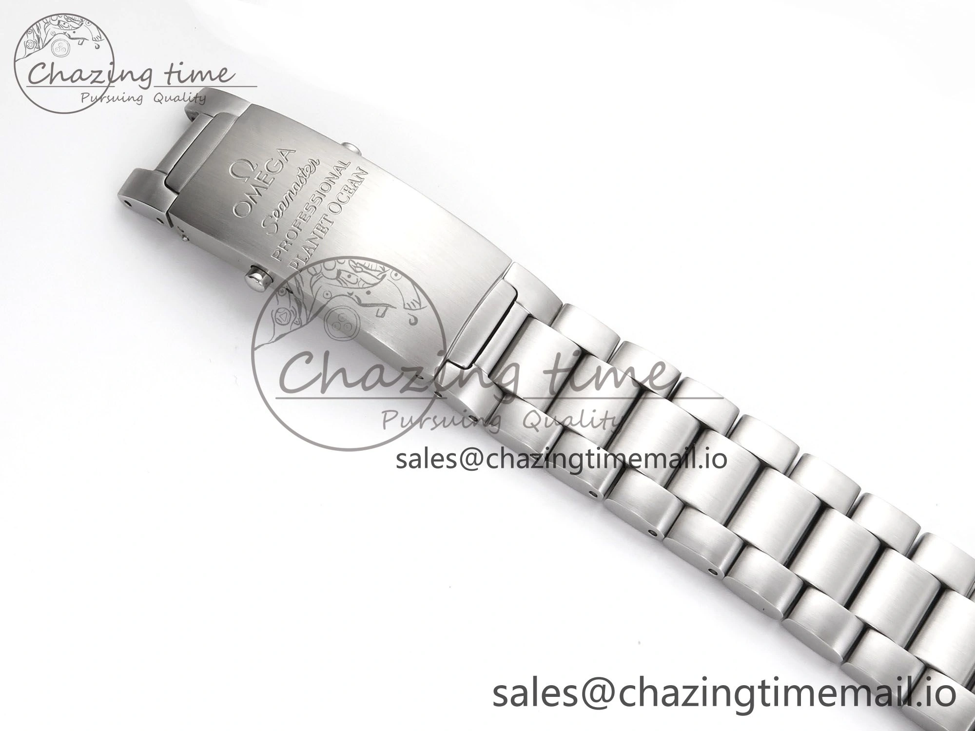Seamaster “LMPO” OMF 1:1 Best Edition Black Dial on SS Bracelet A2500