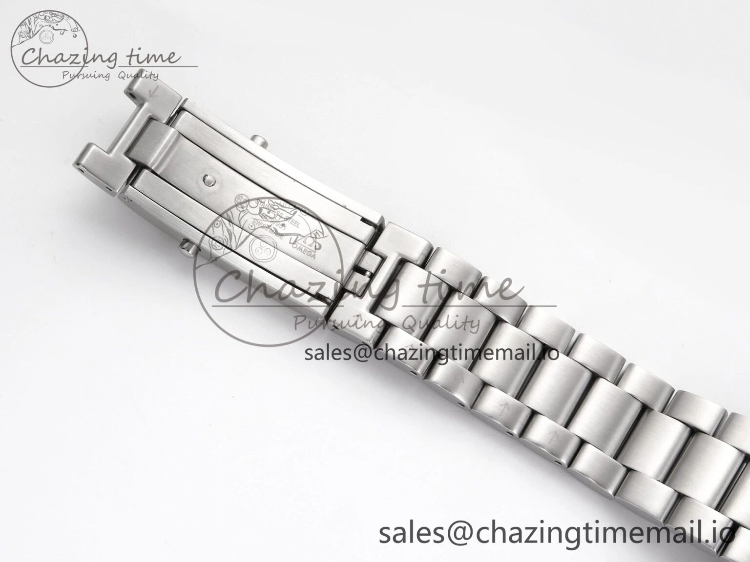 Seamaster “LMPO” OMF 1:1 Best Edition Black Dial on SS Bracelet A2500