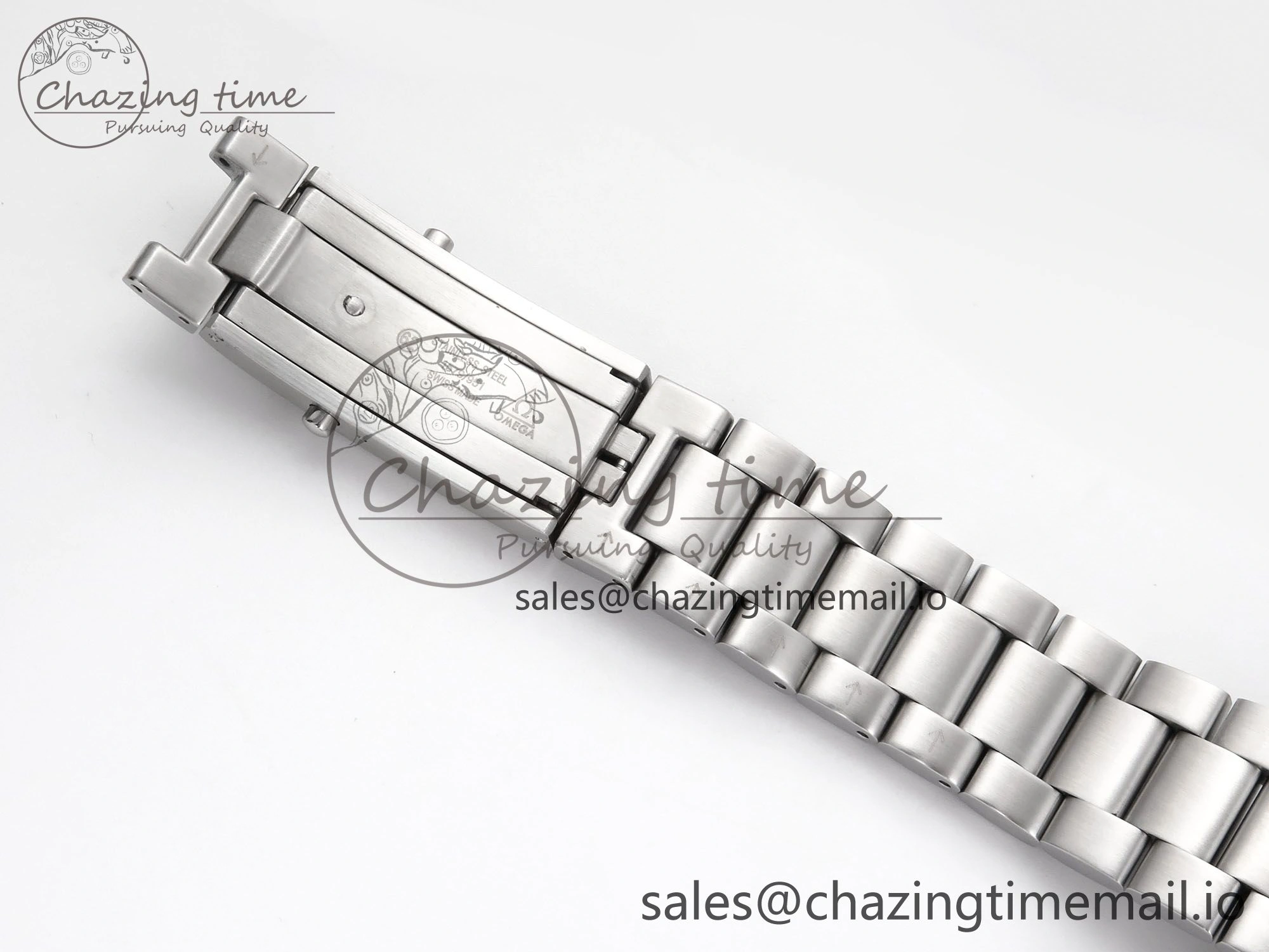 Seamaster “LMPO” OMF 1:1 Best Edition Black Dial on SS Bracelet A2500