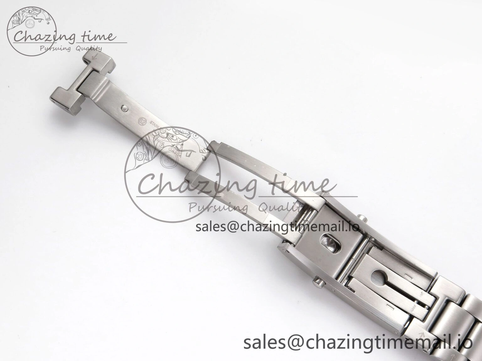 Seamaster “LMPO” OMF 1:1 Best Edition Black Dial on SS Bracelet A2500