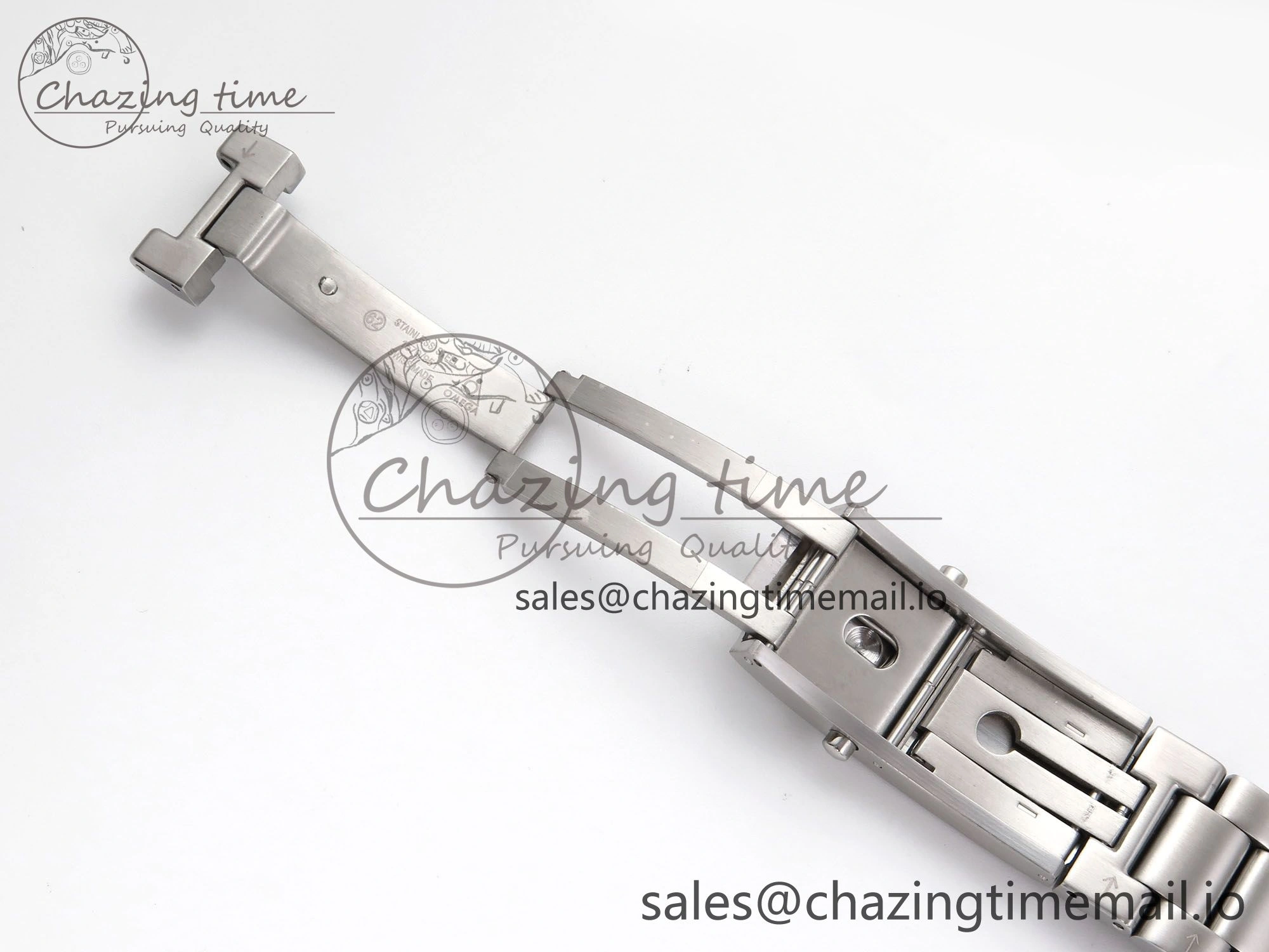 Seamaster “LMPO” OMF 1:1 Best Edition Black Dial on SS Bracelet A2500