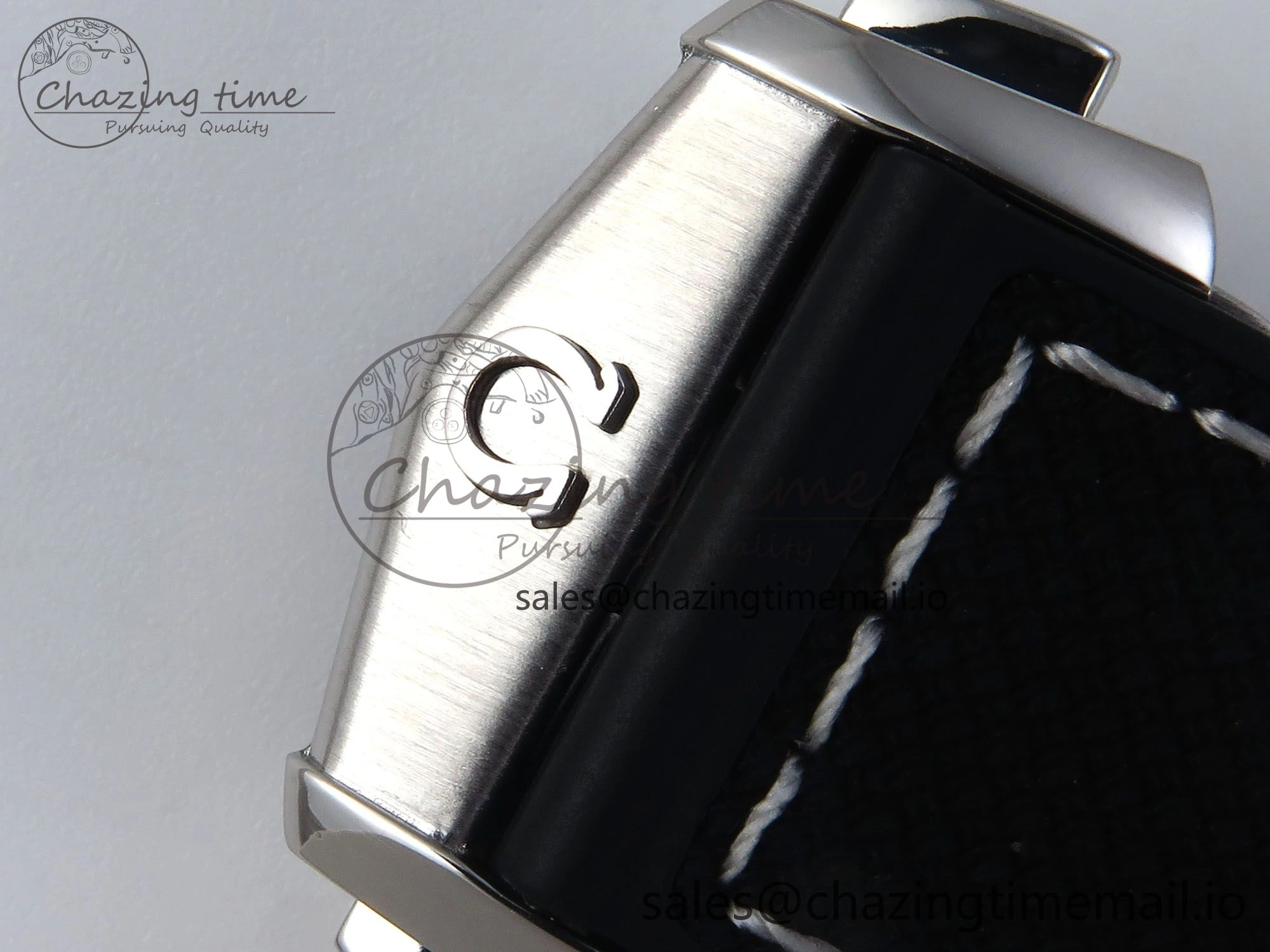 Seamaster Planet Ocean 600M 43.5mm SS SCF 1:1 Best Edition Black Bezel Black Dial on Black Rubber Strap A8900 Super Clone