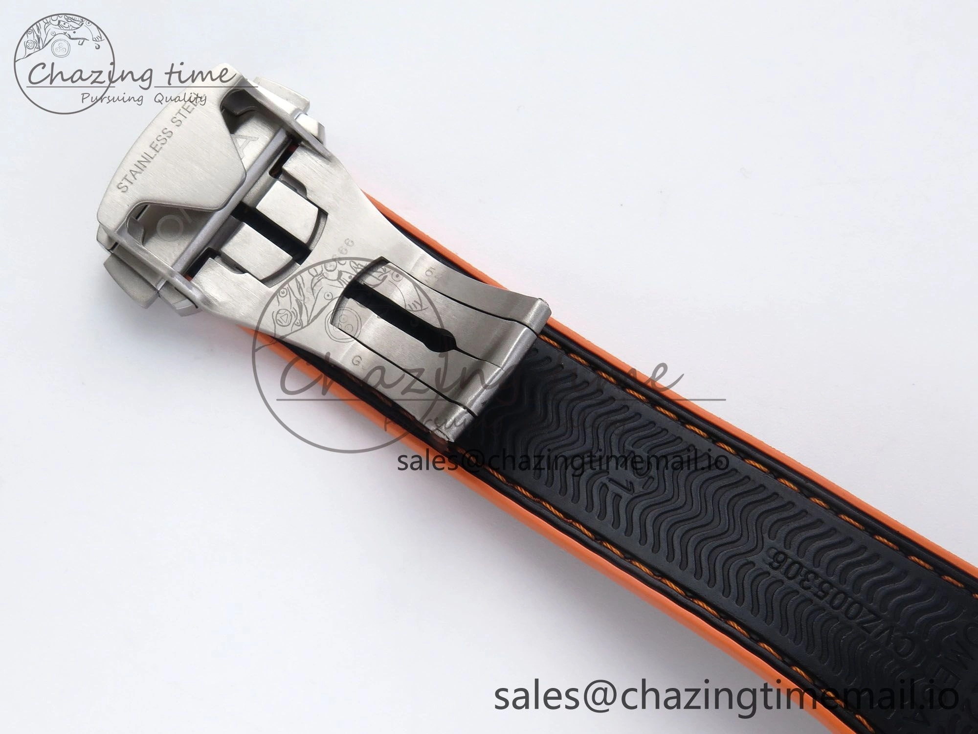 Seamaster Planet Ocean 600M 43.5mm SS SCF 1:1 Best Edition Black orange Bezel Black Dial on Black Rubber Strap A8900 Super Clone