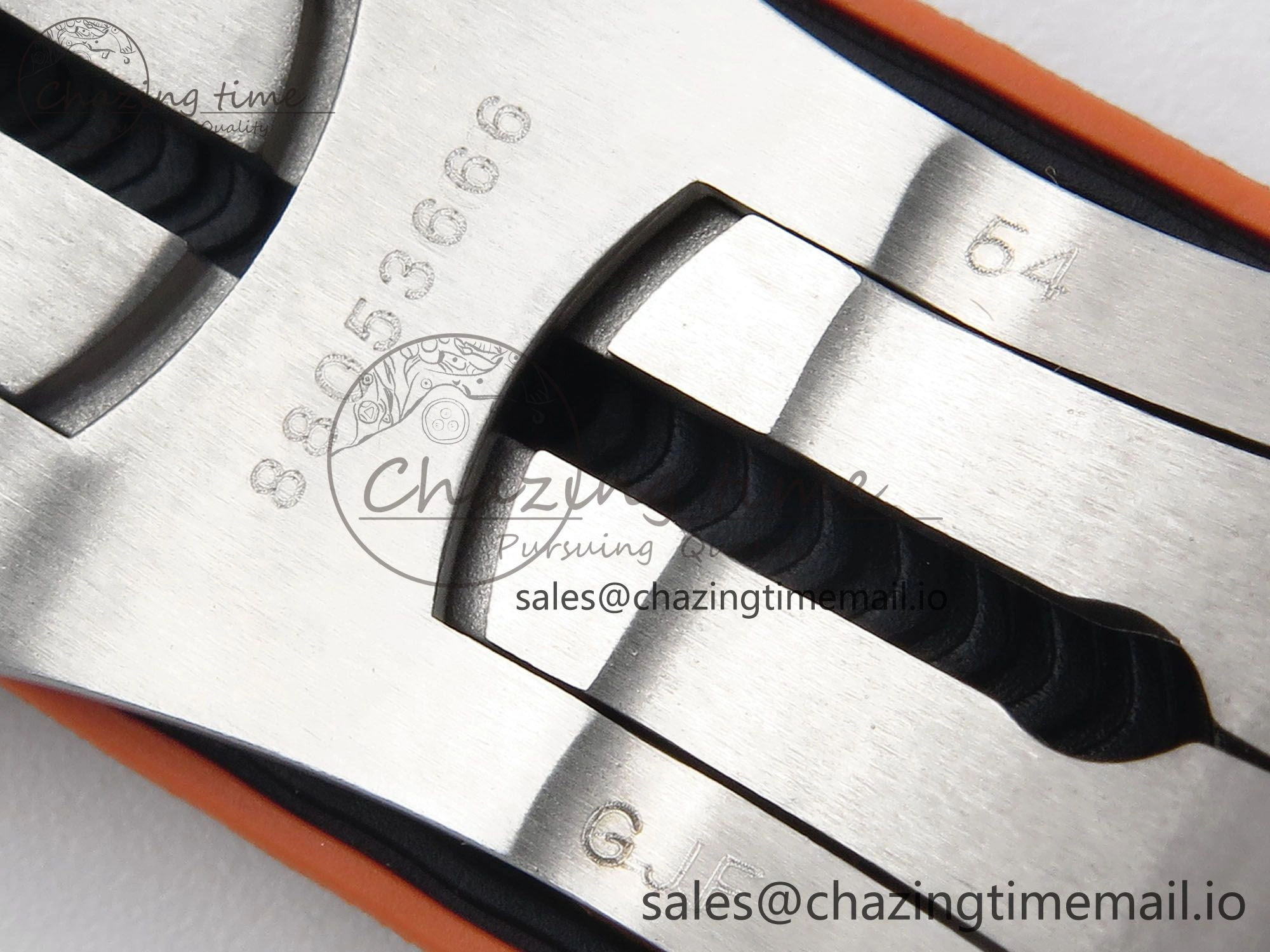 Seamaster Planet Ocean 600M 43.5mm SS SCF 1:1 Best Edition Black orange Bezel Black Dial on Black Rubber Strap A8900 Super Clone