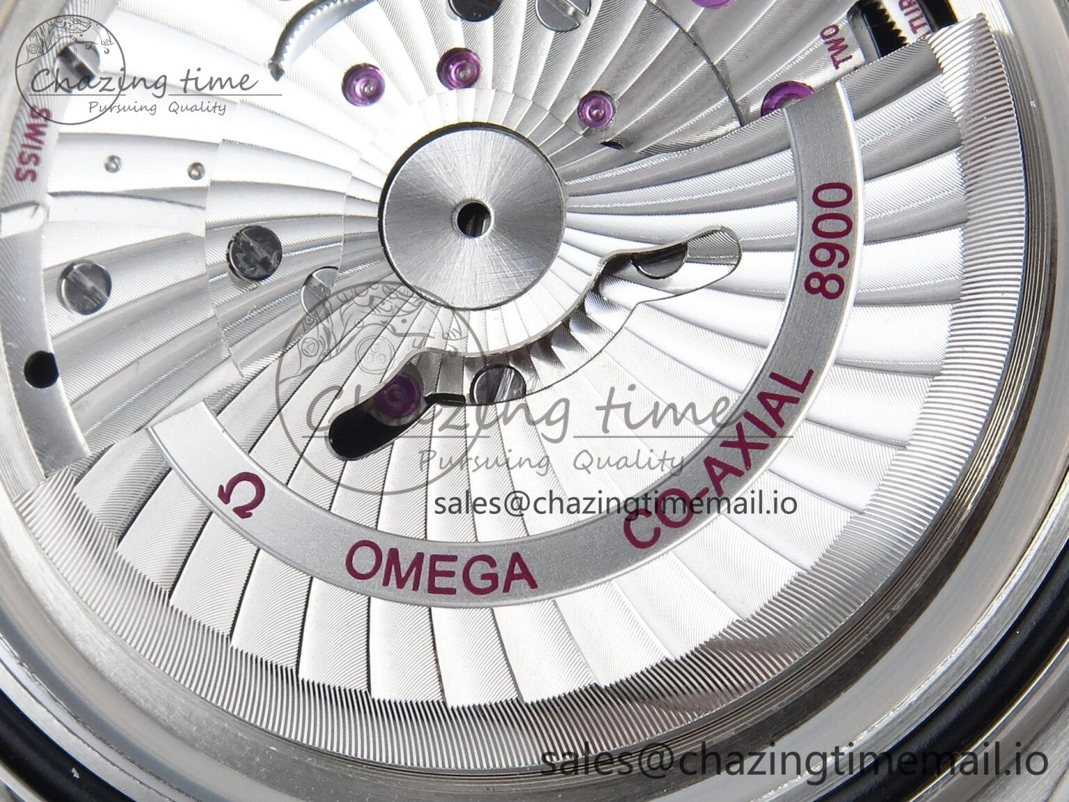 Seamaster Planet Ocean 600M 43.5mm SS SCF 1:1 Best Edition Blue Dial on SS Bracelet A8900 Super Clone