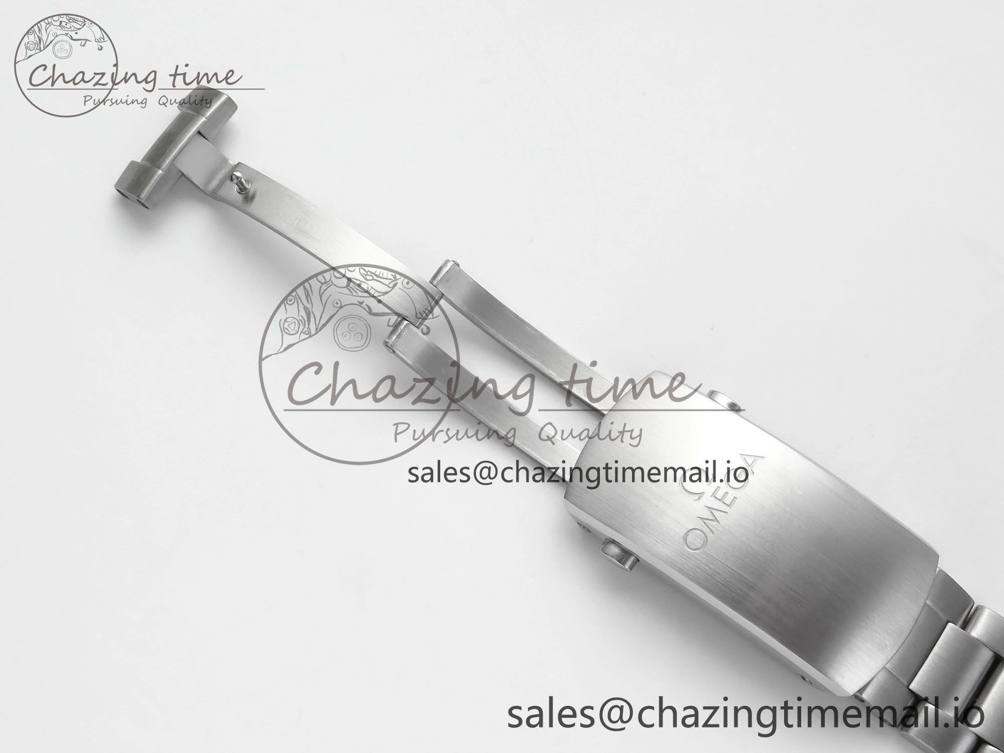 Seamaster Planet Ocean 600M 43.5mm SS SCF 1:1 Best Edition Blue Dial on SS Bracelet A8900 Super Clone