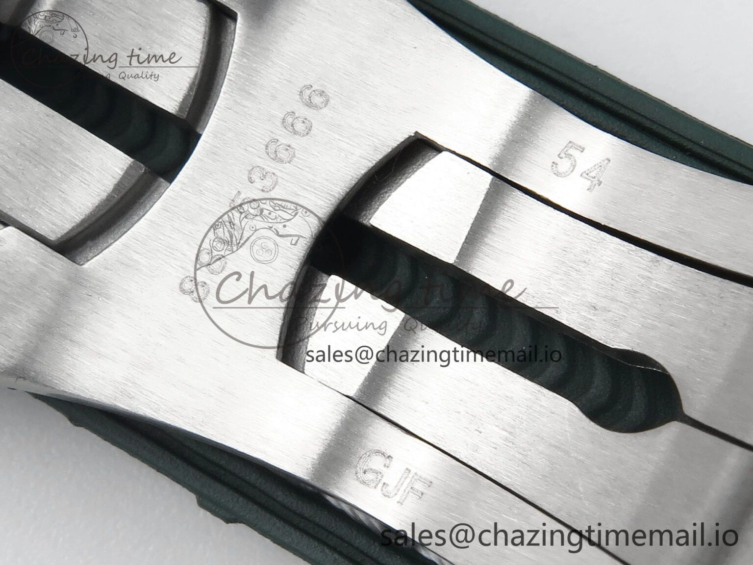 Seamaster Planet Ocean 600M 43.5mm SS SCF 1:1 Best Edition Green Bezel Gray Dial on Green Rubber Strap A8900 Super Clone