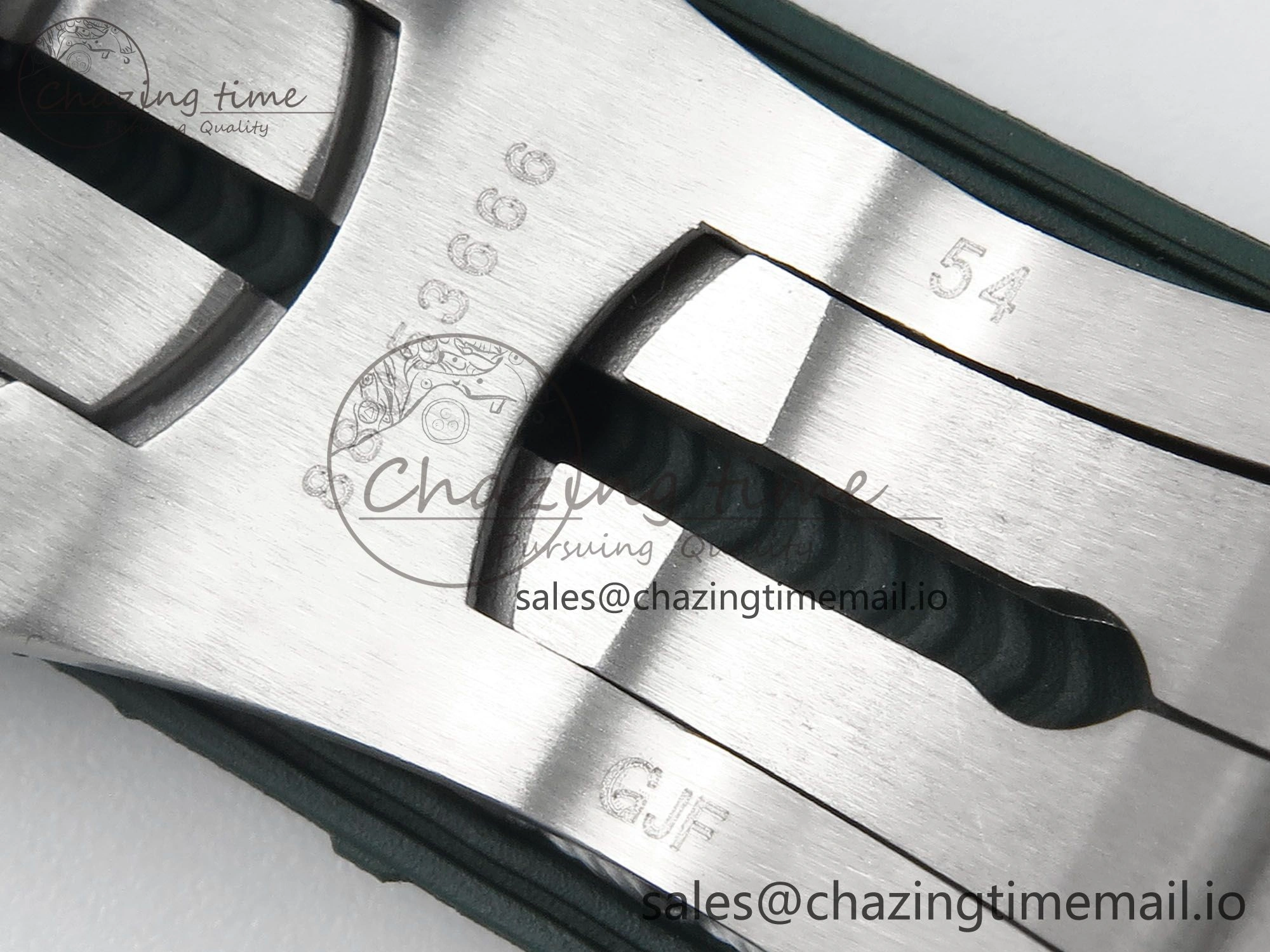 Seamaster Planet Ocean 600M 43.5mm SS SCF 1:1 Best Edition Green Bezel Gray Dial on Green Rubber Strap A8900 Super Clone