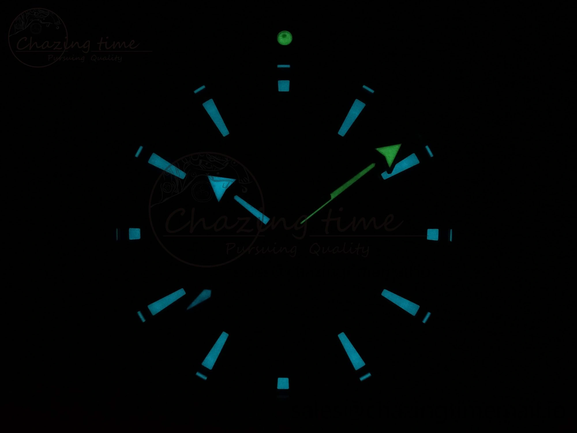 Seamaster Planet Ocean 600M 43.5mm SS SCF 1:1 Best Edition Green Bezel Gray Dial on SS Bracelet A8900 Super Clone