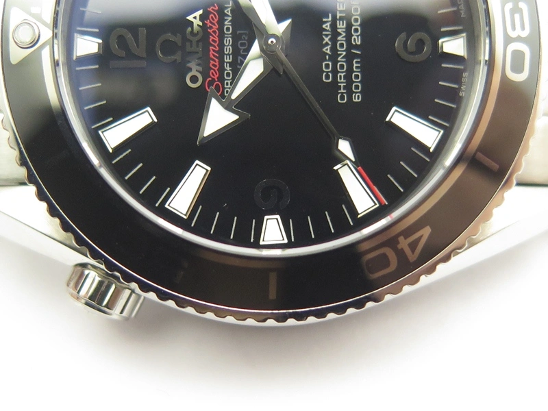 Seamaster Planet Ocean GMT 600M Blue Dial SS On Blue Rubber Strap A8605