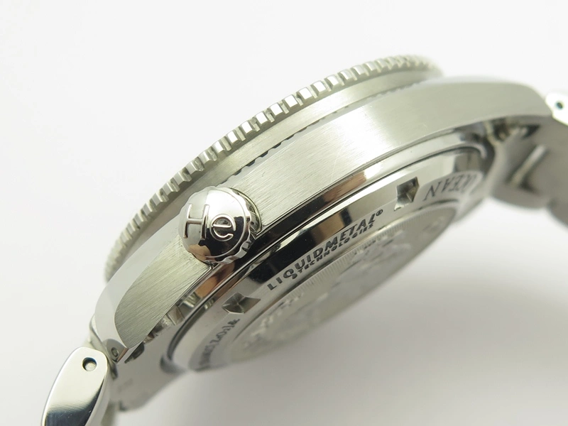 Seamaster Planet Ocean GMT 600M Blue Dial SS On Blue Rubber Strap A8605