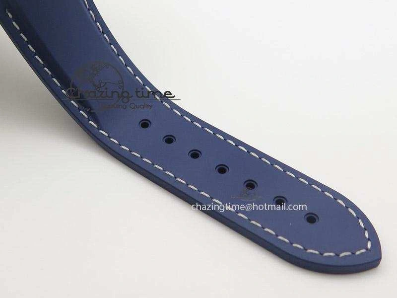 Seamaster Planet Ocean GMT 600M Blue Dial SS On Blue Rubber Strap A8605