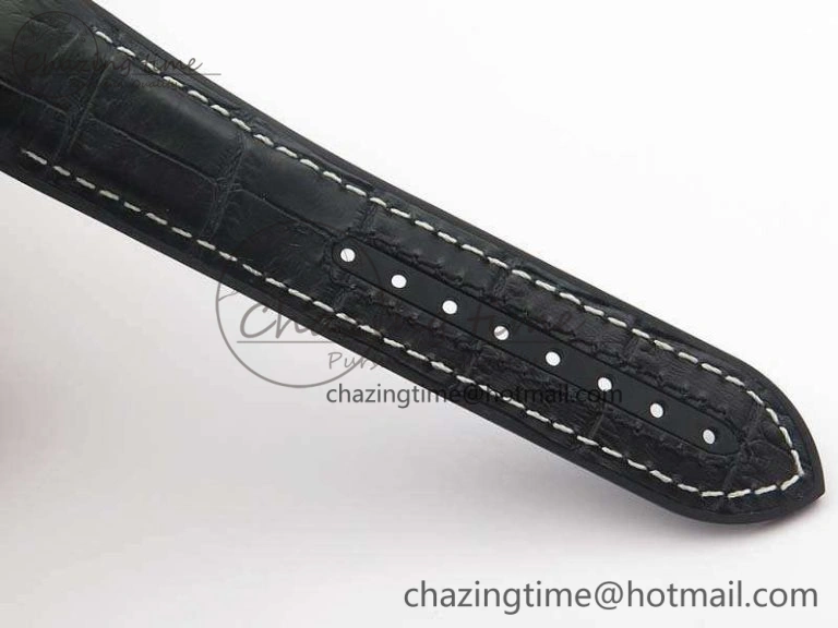 Seamaster Pro Chrono RG OM Best Edition Black Ceramic Black Dial On Gummy Strap A9300
