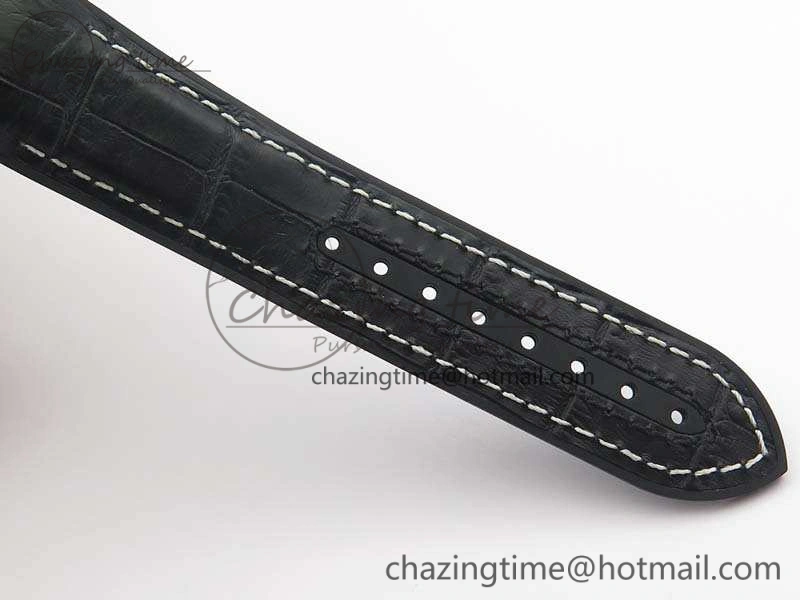 Seamaster Pro Chrono RG OM Best Edition Black Ceramic Black Dial On Gummy Strap A9300