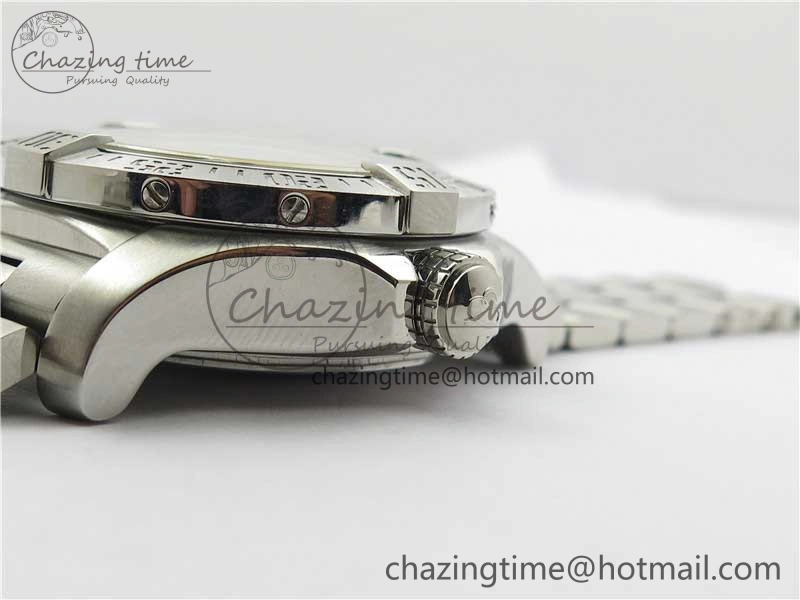 Seawolf 45mm SS B50 1:1 Best Edition SuperLumed Yellow Dial Numeral Markers on SS Bracelet A2824(Super Thick Crystal)