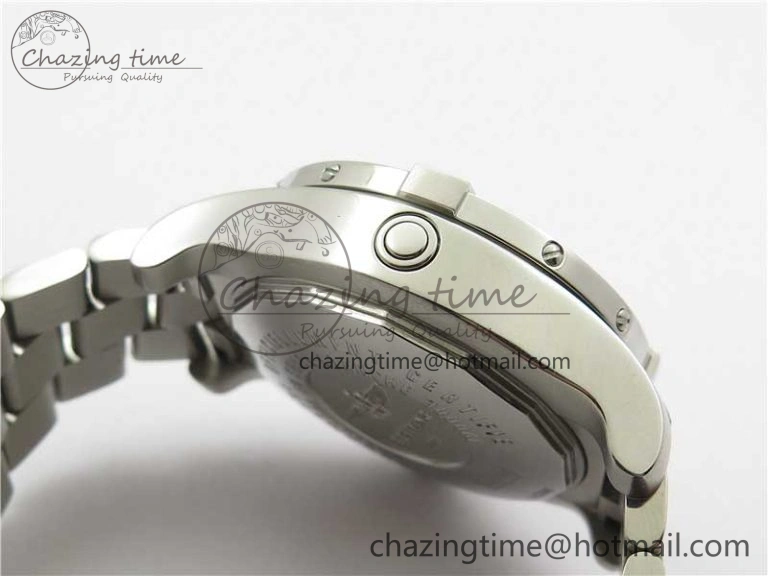 Seawolf 45mm SS B50 1:1 Best Edition SuperLumed Yellow Dial Numeral Markers on SS Bracelet A2824(Super Thick Crystal)