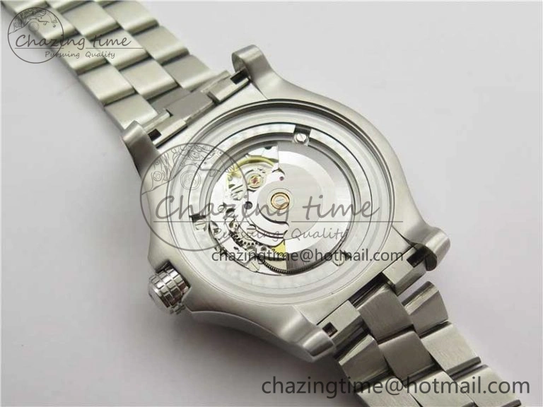 Seawolf 45mm SS B50 1:1 Best Edition SuperLumed Yellow Dial Numeral Markers on SS Bracelet A2824(Super Thick Crystal)